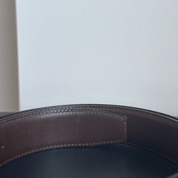 Salvatore Ferragamo Reversible Brown Leather Belt - Picture 3 of 7